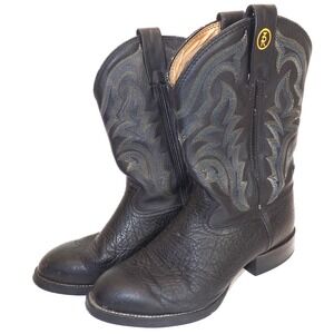 Tony Lama Black Shoulder 3R Working Roper Boot-Men's size 8.5 EE